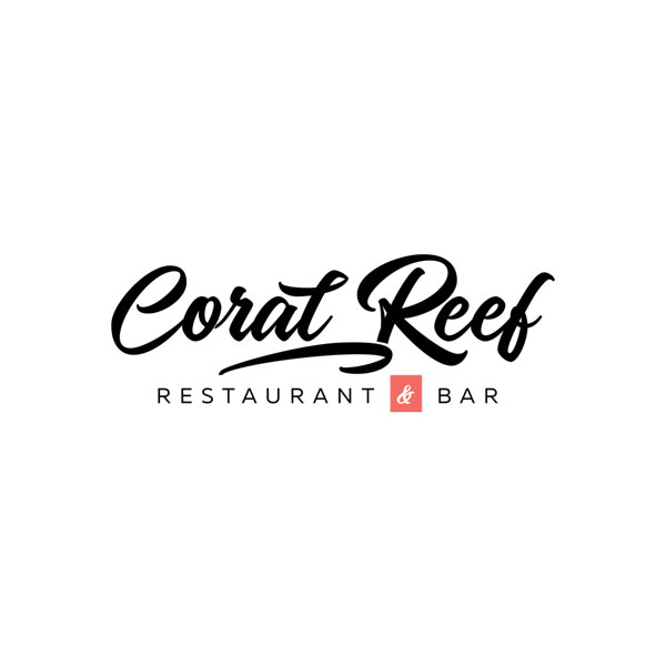 coral reef restaurant logo